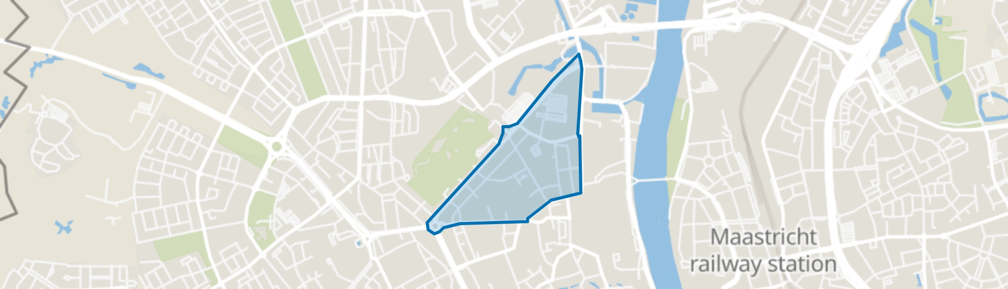 Statenkwartier, Maastricht map