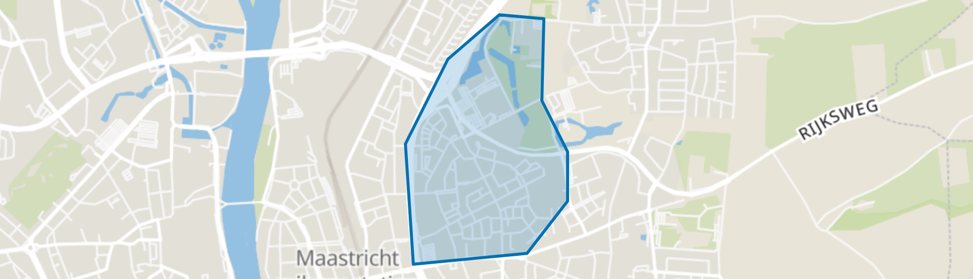 Wittevrouwenveld, Maastricht map
