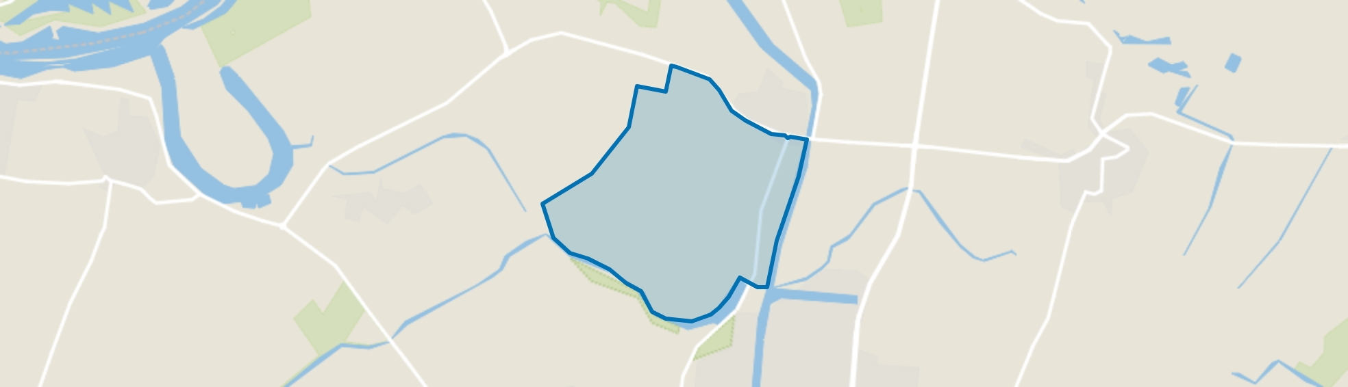 Buitengebied De Tuinlangel, Macharen map