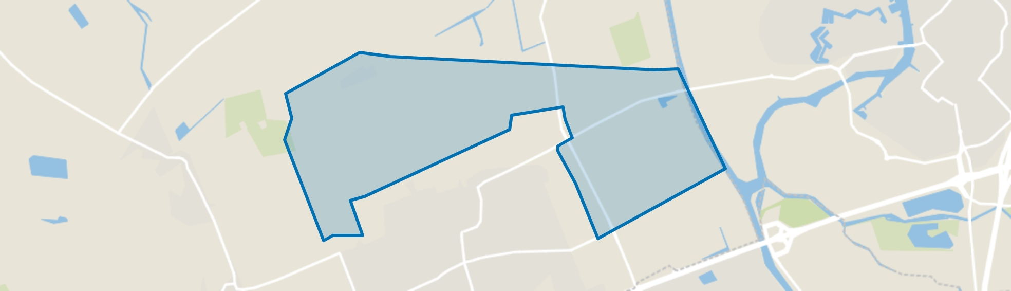 Verspreide huizen Made, Made map
