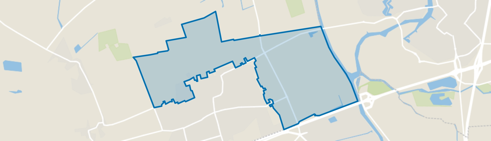 Verspreide huizen Made, Made map