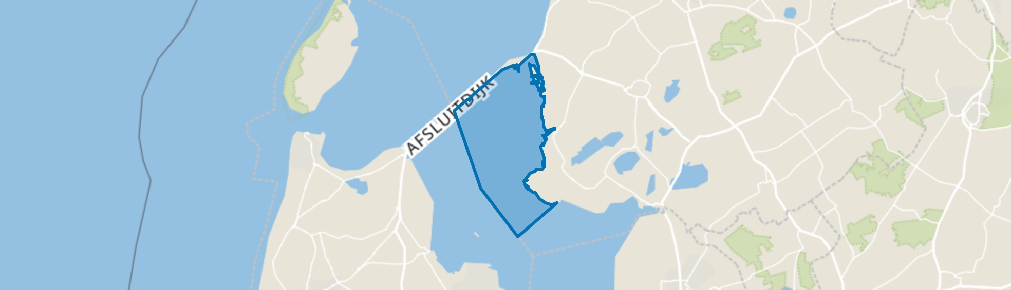 Water, Makkum map