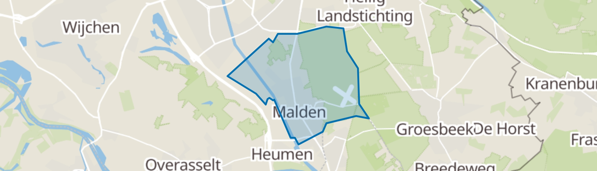 Malden map