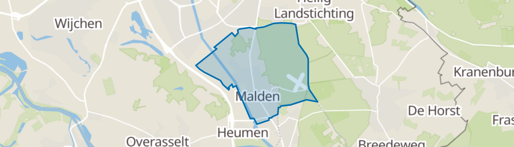 Malden map