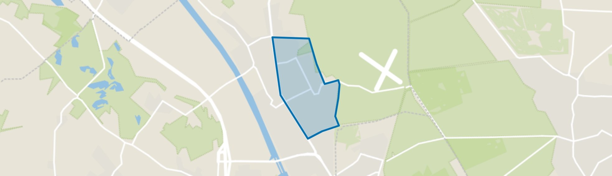 Malden-Oost, Malden map
