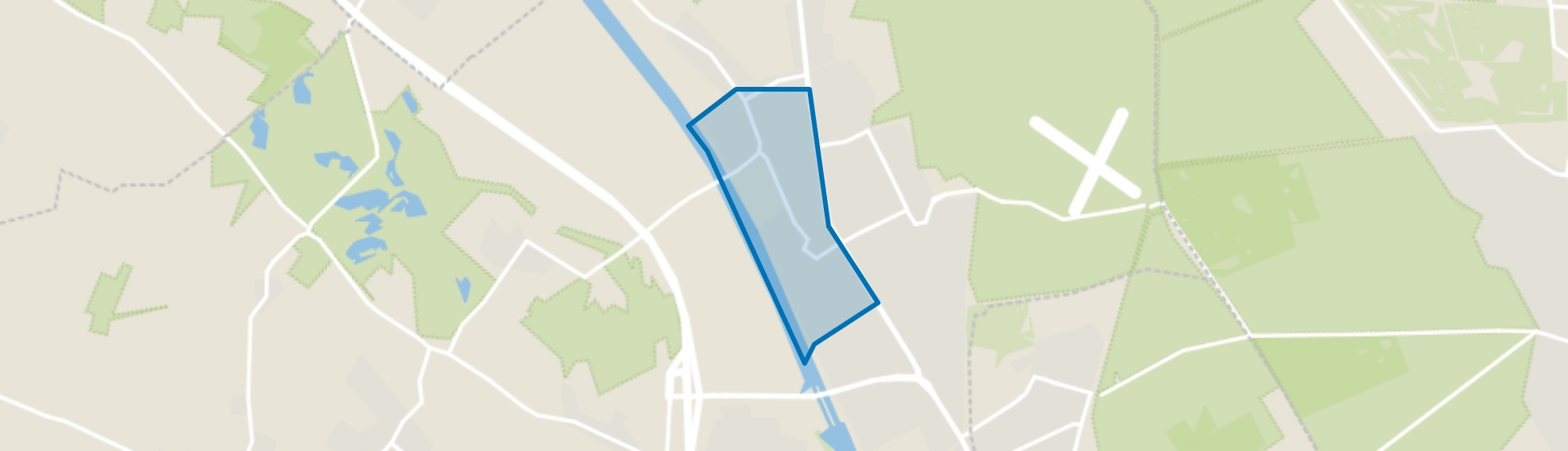 Malden-West, Malden map