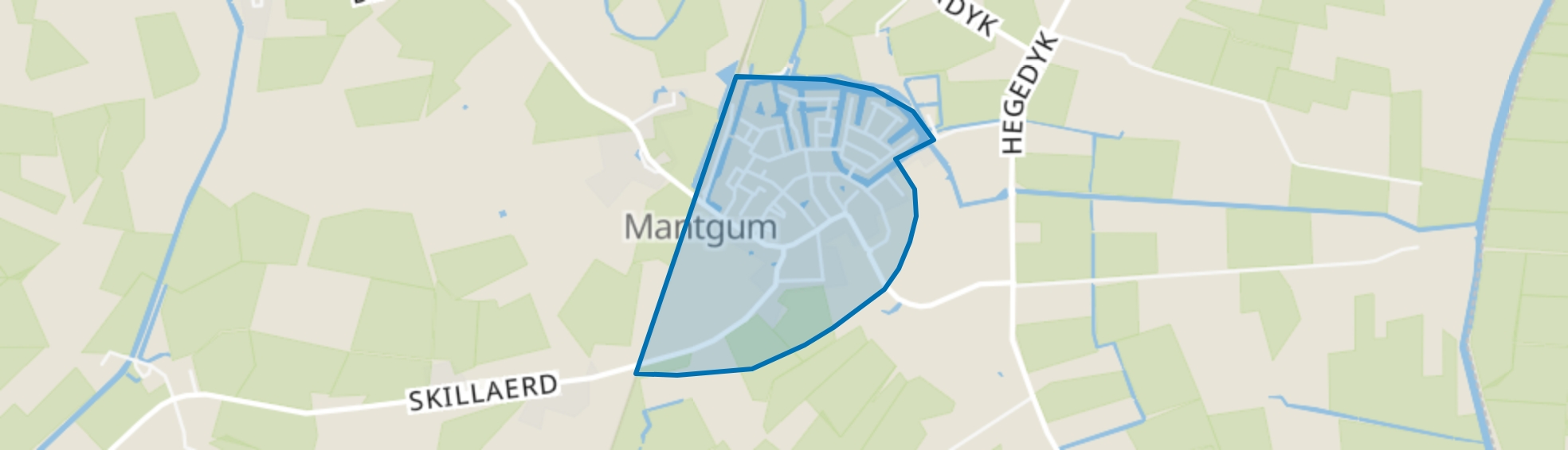 Mantgum, Mantgum map