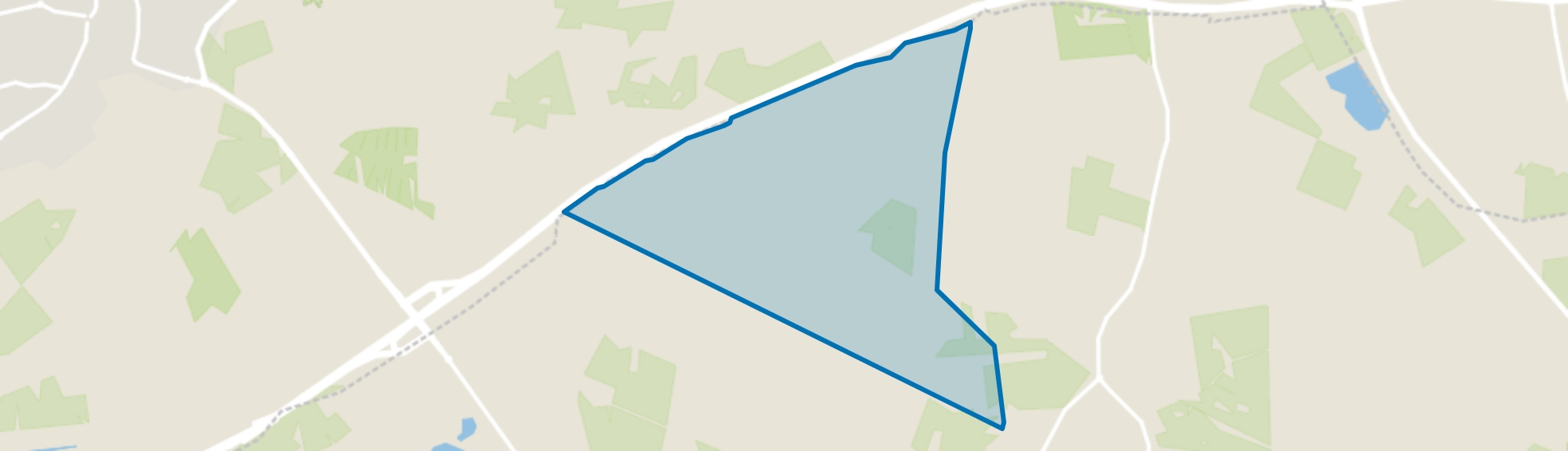 Verspreide huizen Elzenerveen en Borkeld, Markelo map