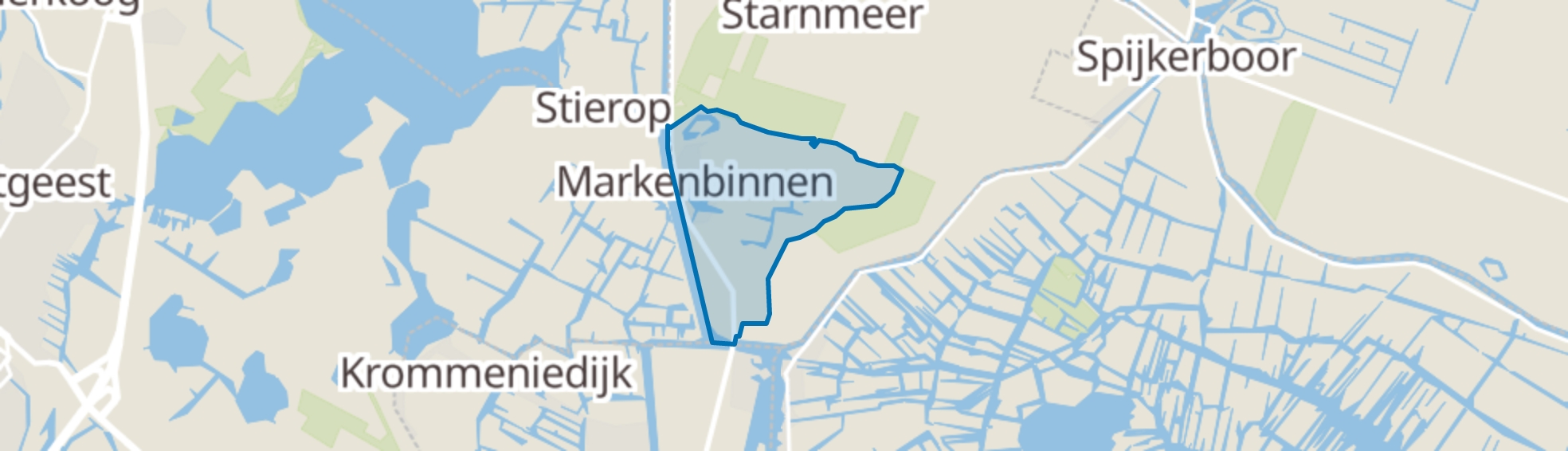 Markenbinnen map