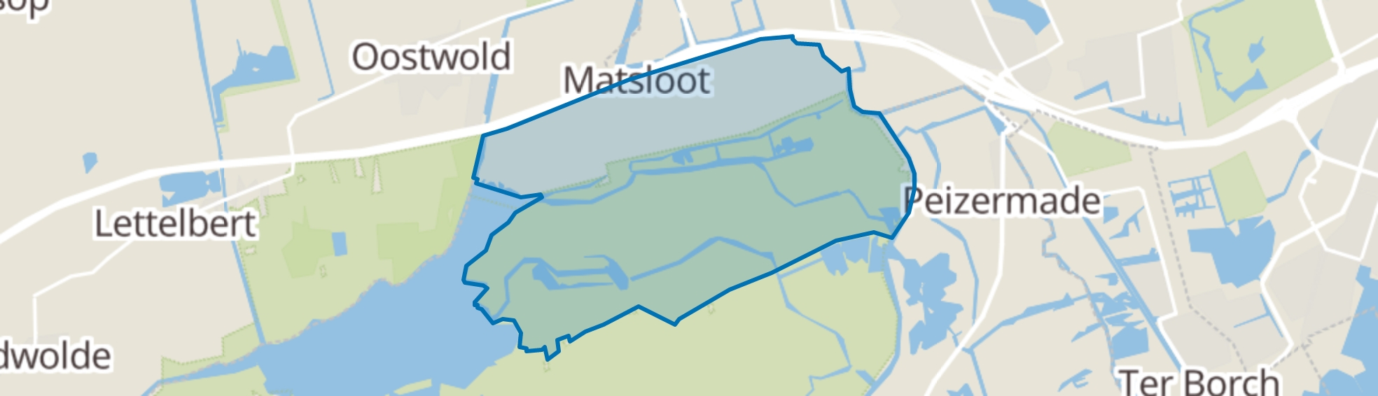 Matsloot map