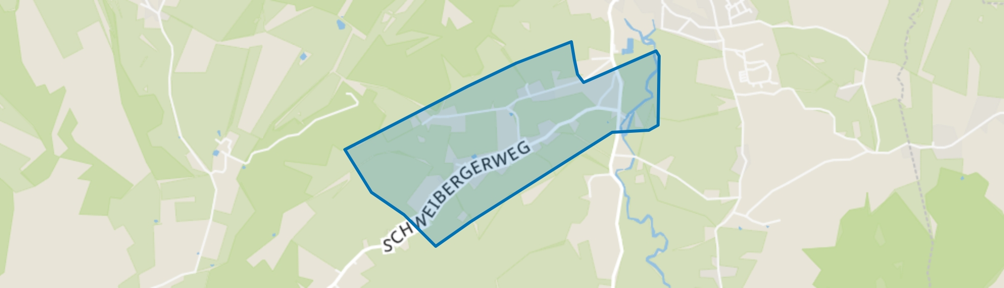 Schweiberg-Dal, Mechelen map