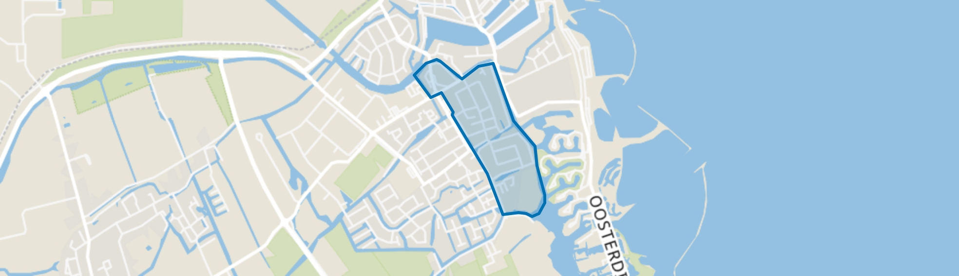 Medemblik Koggenwijk, Medemblik map