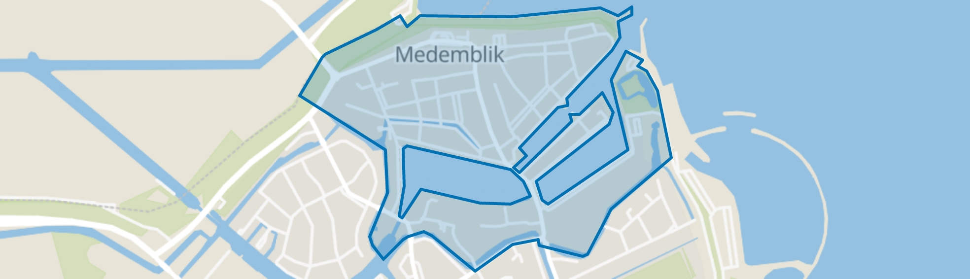 Medemblik Oude Stad, Medemblik map