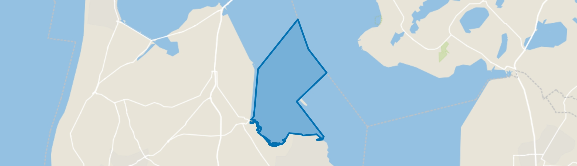 Water, Medemblik map
