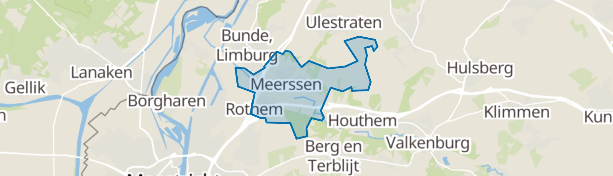 Meerssen map