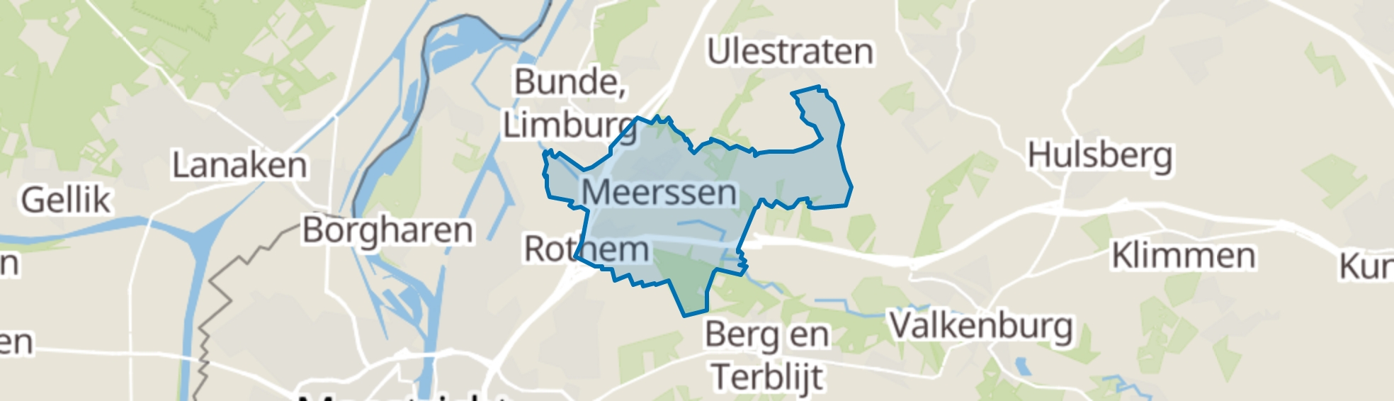 Meerssen map