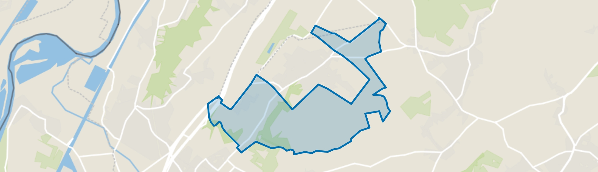 Verspreide huizen II, Meerssen map