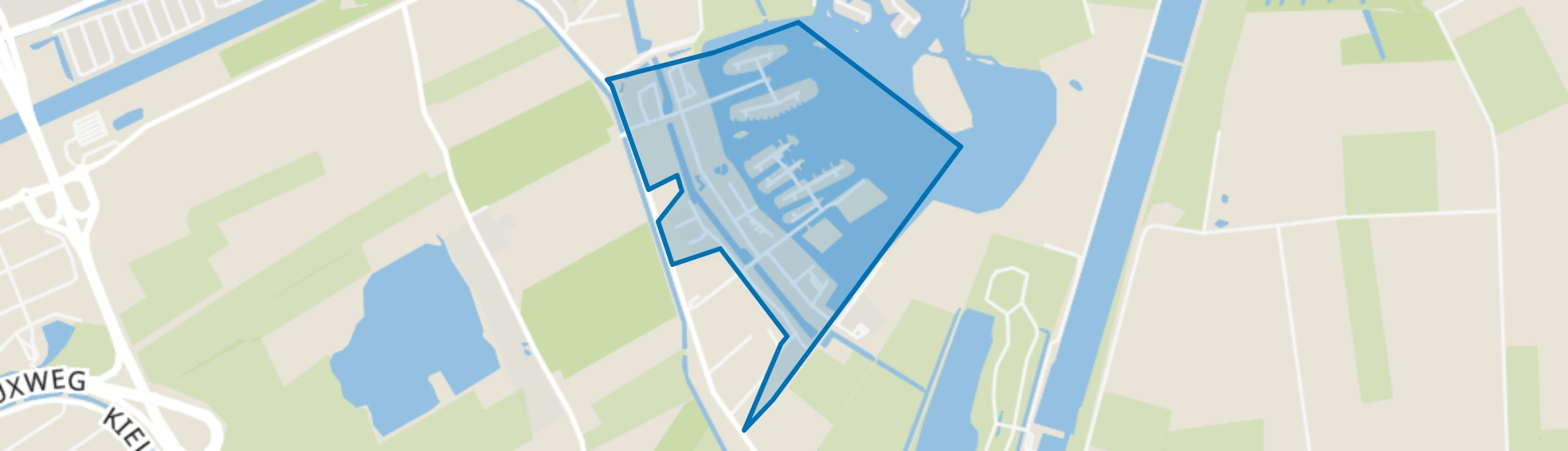 Meeroevers, Meerstad map