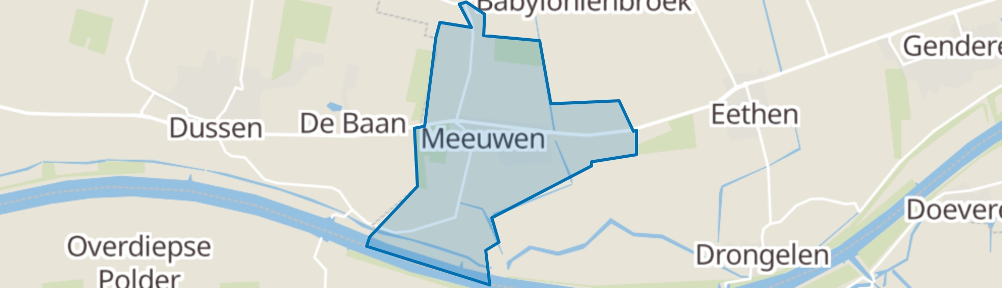 Meeuwen map