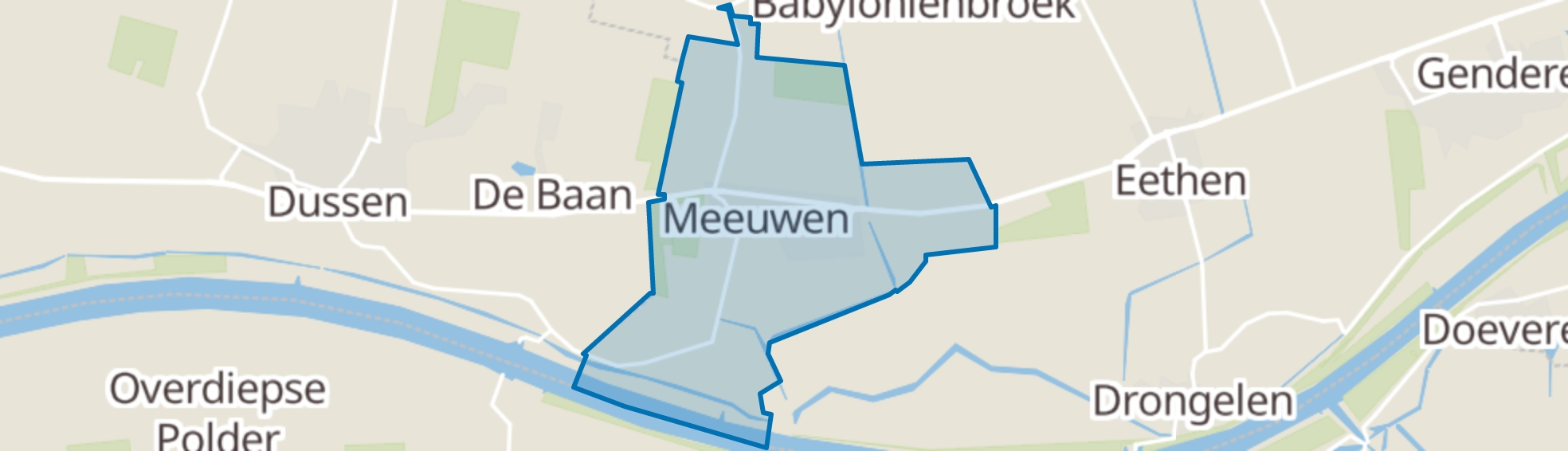 Meeuwen map