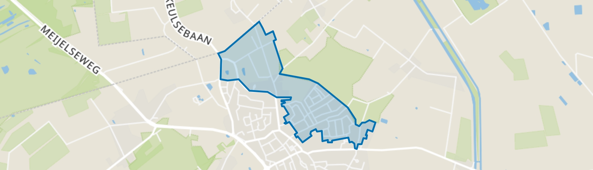 Hof-Startebos, Meijel map
