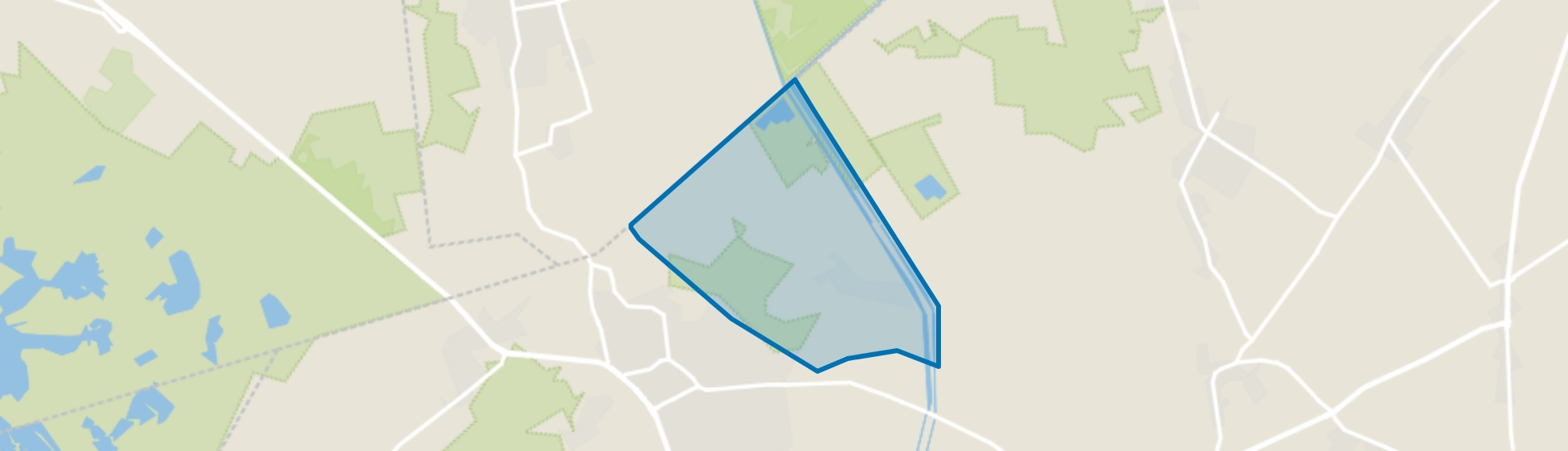 Verspreide huizen Molenbaan en Vieruitersten, Meijel map