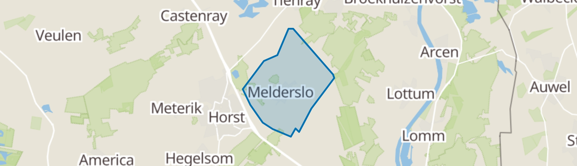 Melderslo map