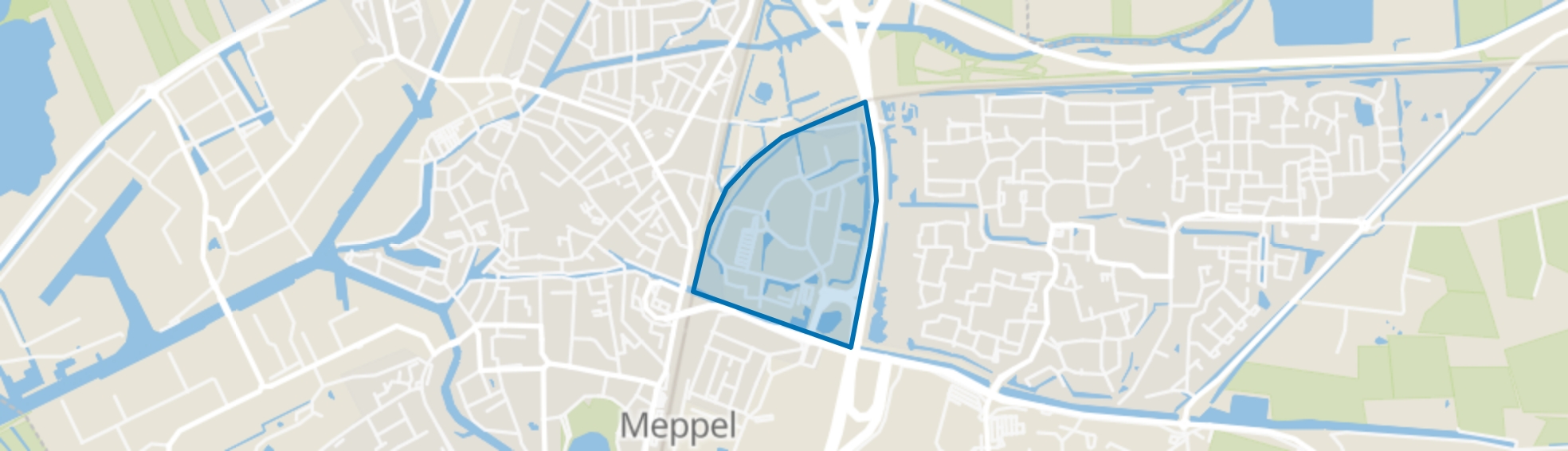 Blankenstein, Meppel map