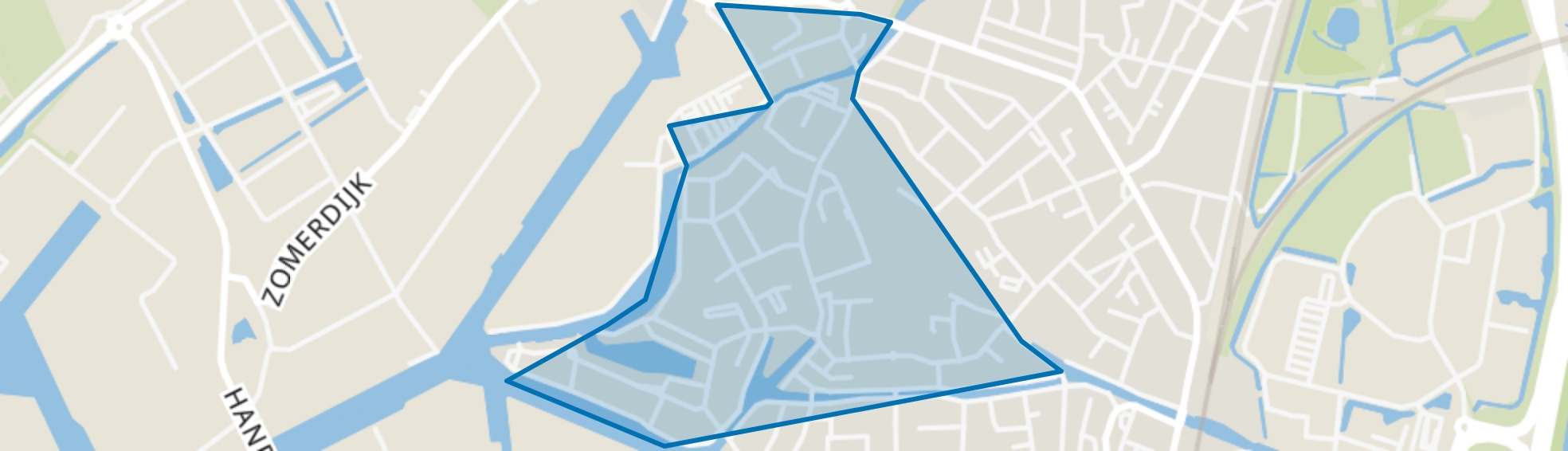 Historisch Centrum, Meppel map