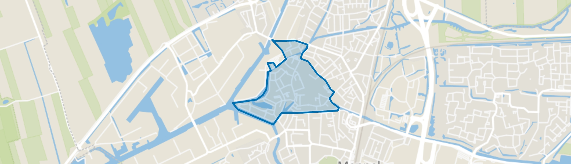 Historisch Centrum, Meppel map