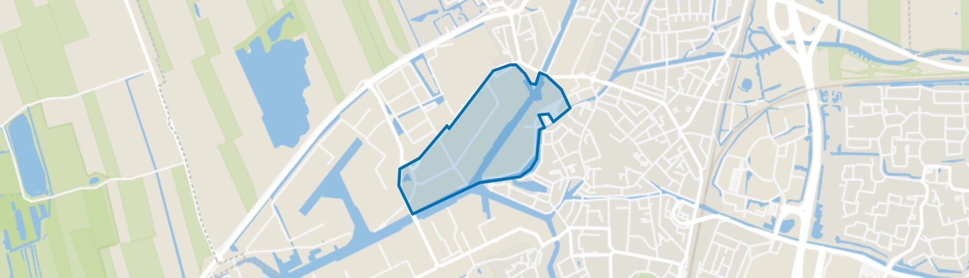 Industrie Oevers C, Meppel map