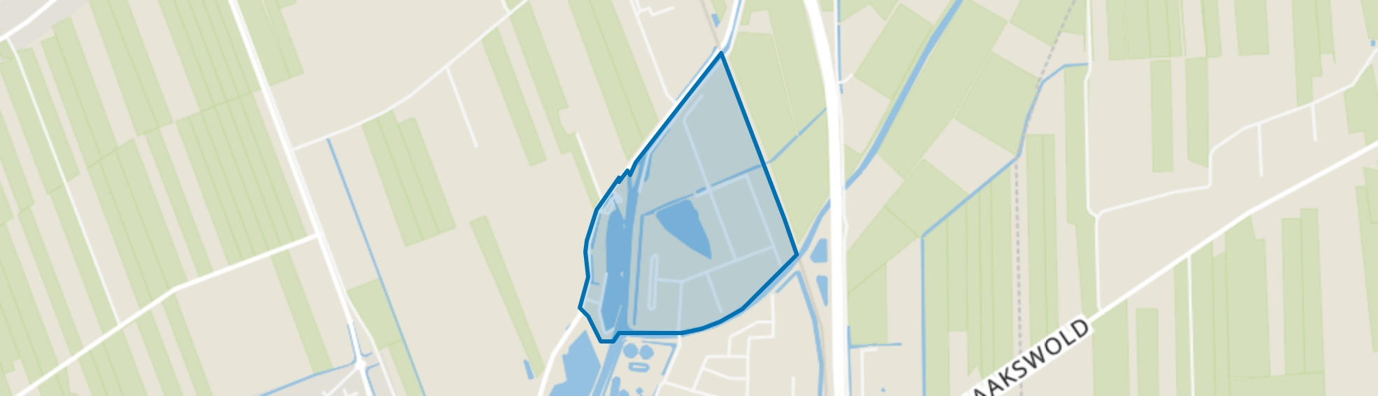Industrieterrein Noord II, Meppel map