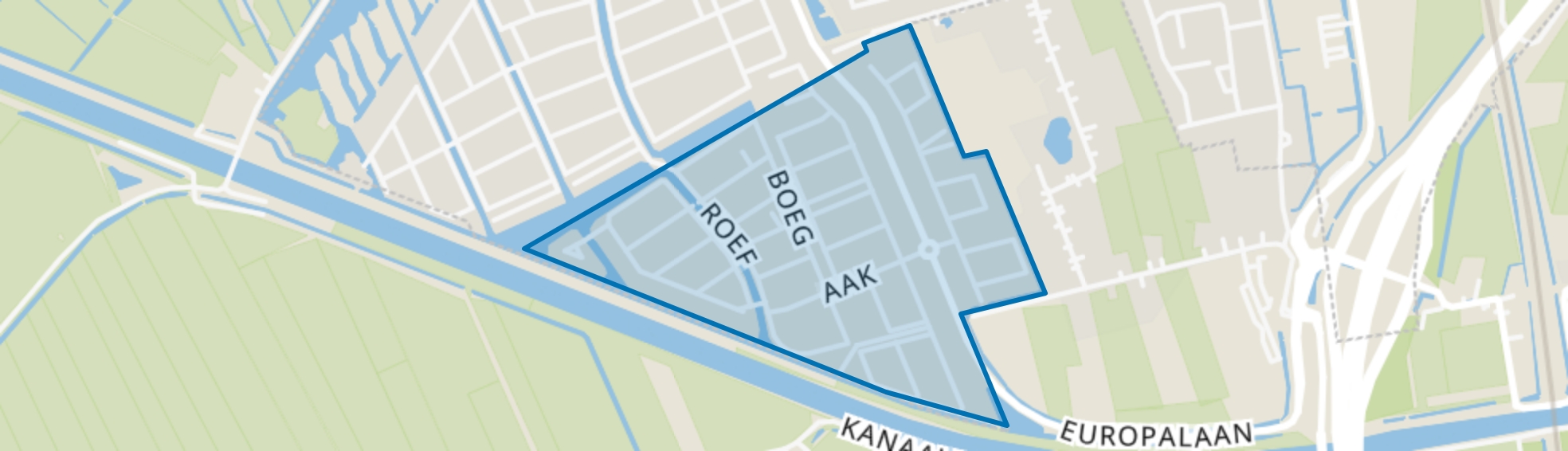 Scheepsbuurt, Meppel map