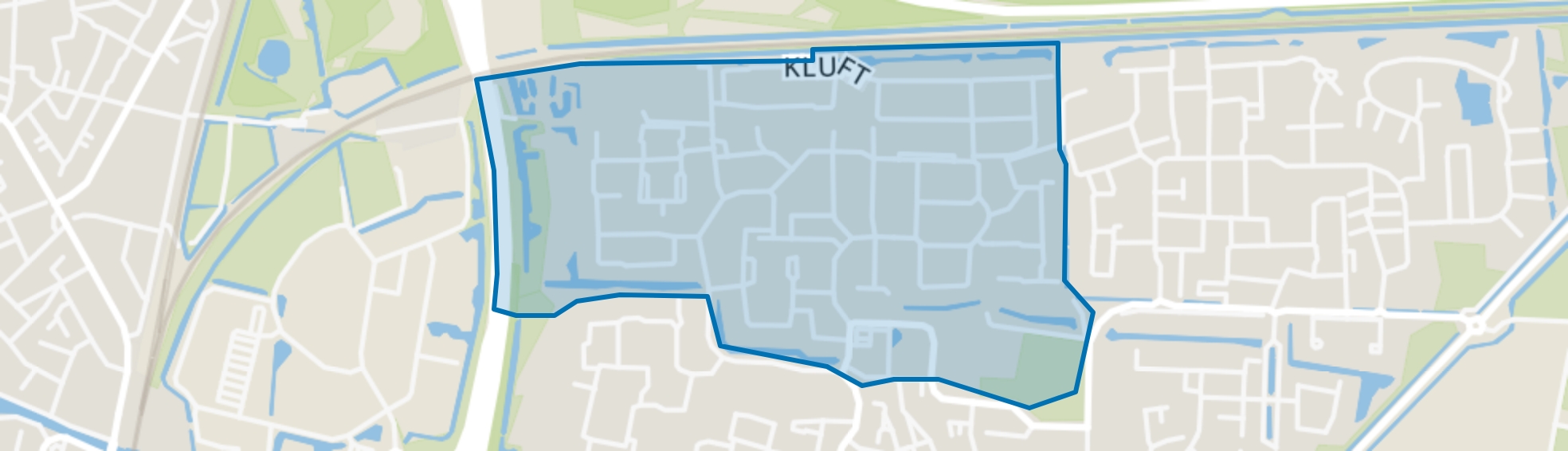 Veldenbuurt, Meppel map