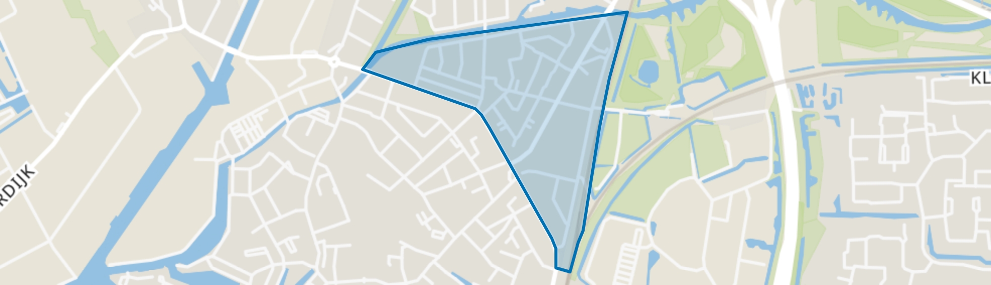 Zeeheldenbuurt, Meppel map