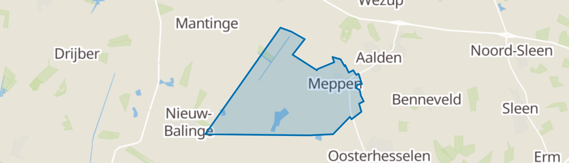 Meppen map