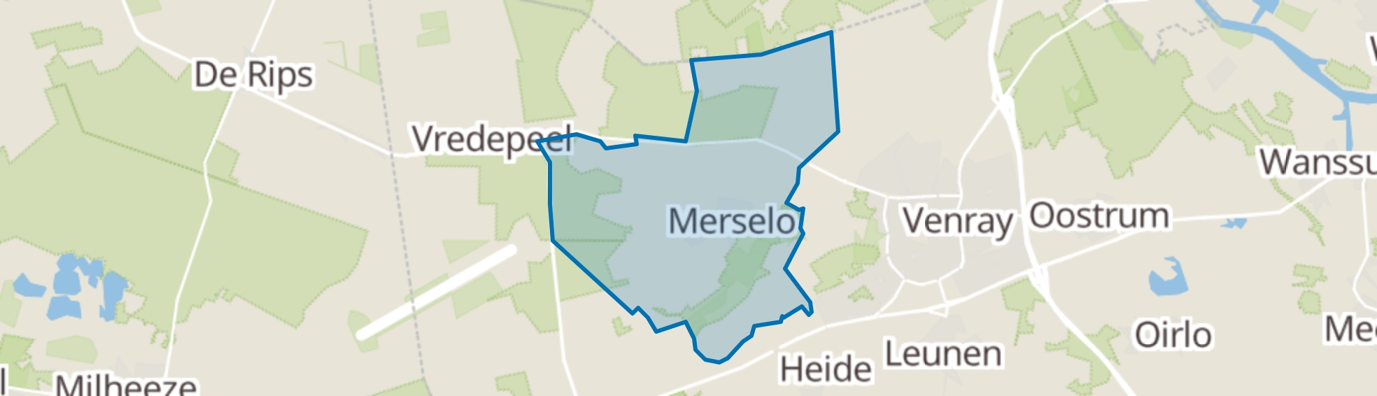 Merselo map