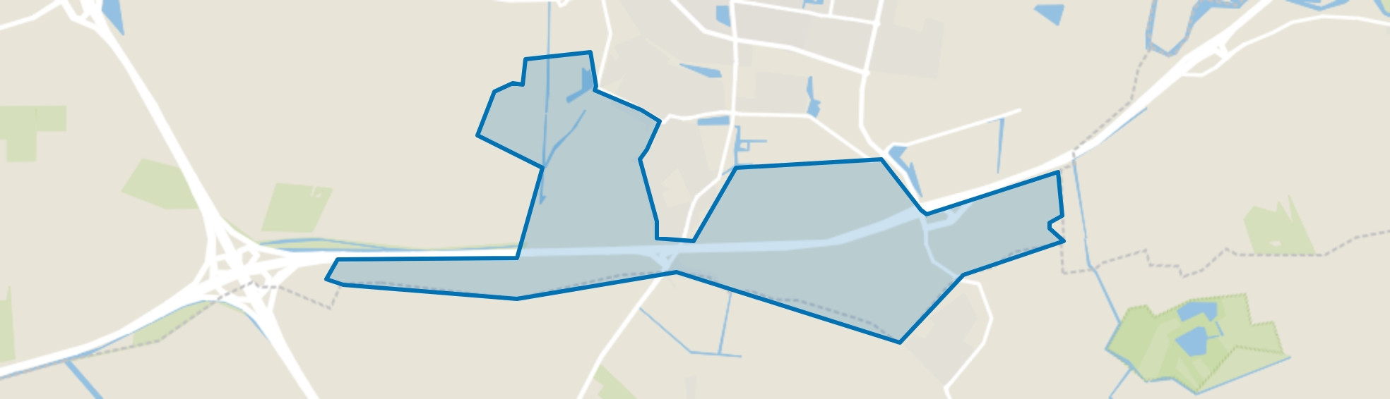 Meteren e.o., Meteren map