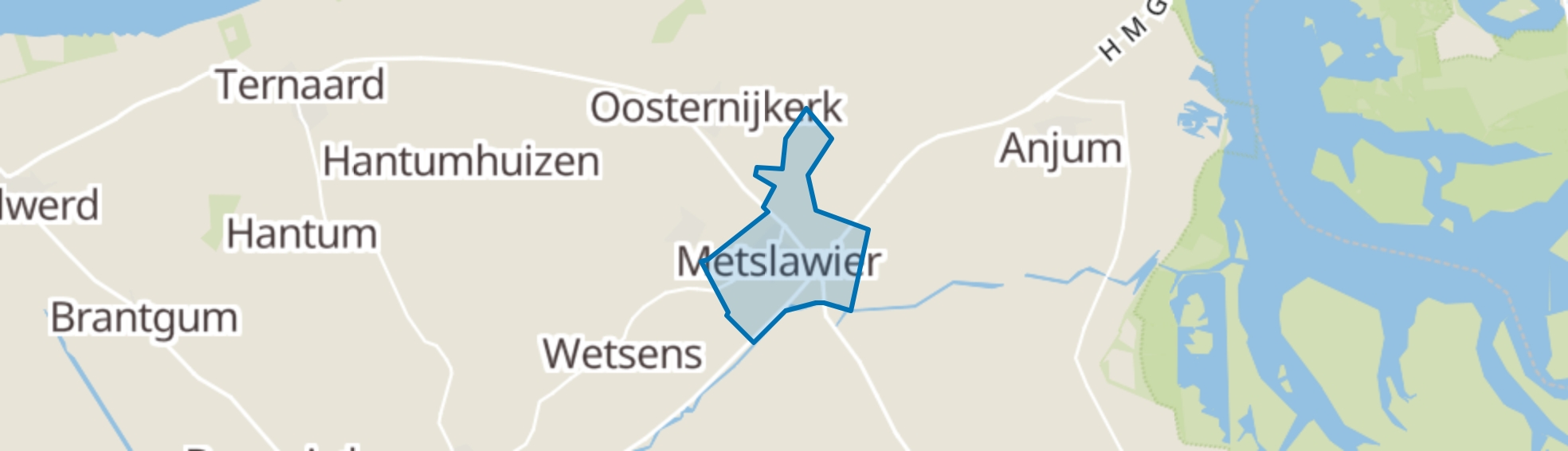 Metslawier map