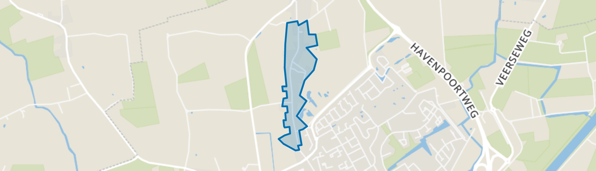 Brigdamme, Middelburg map