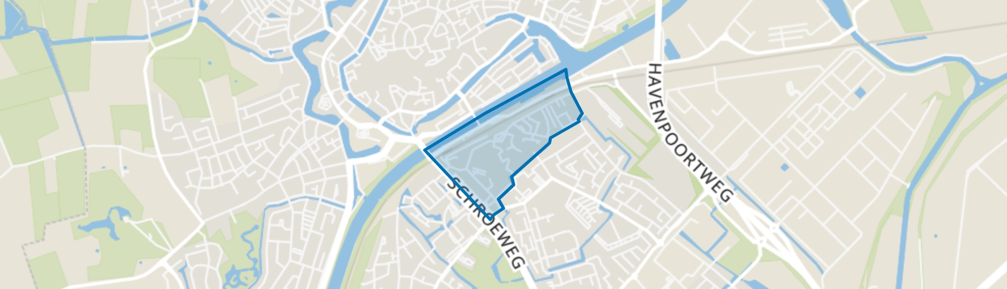 Edelstenenbuurt, Middelburg map