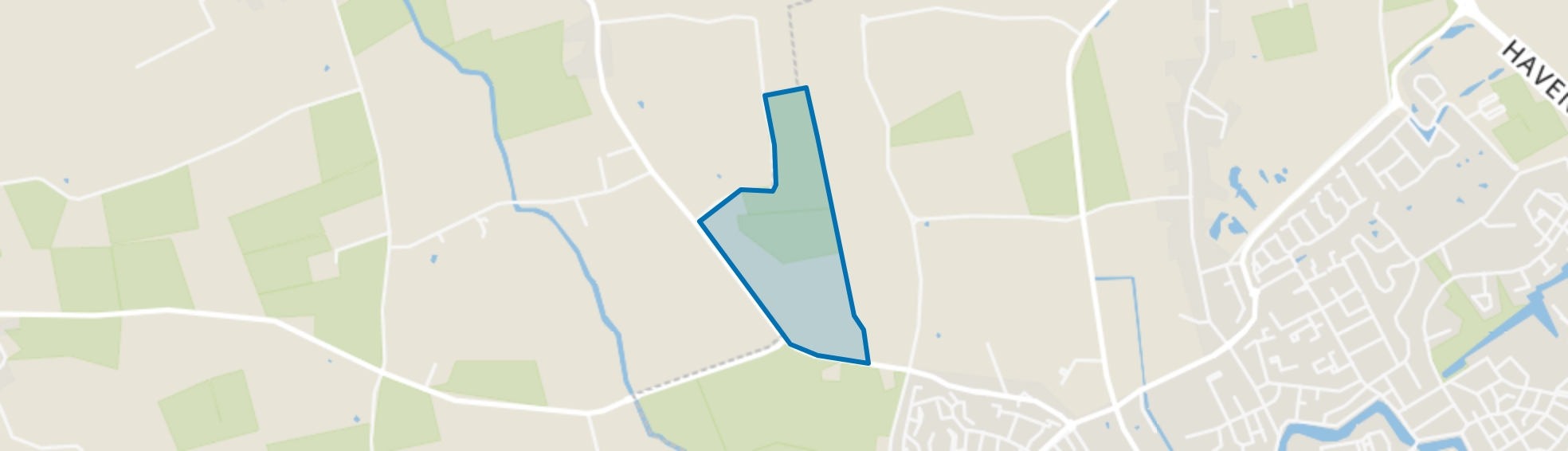 Goedgelegen, Middelburg map