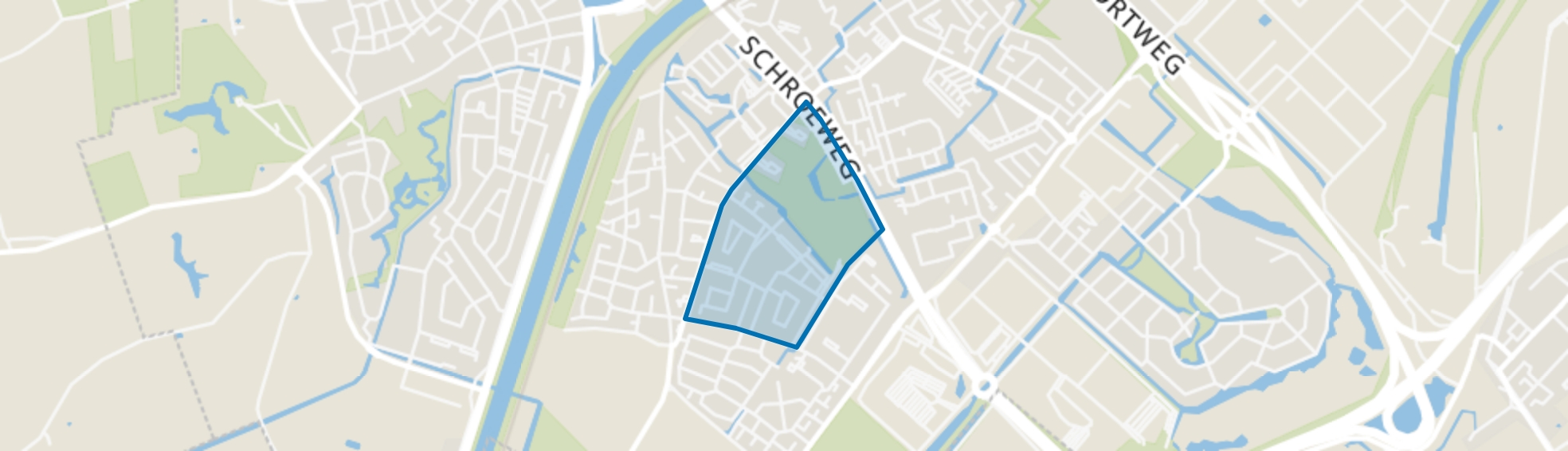 Magistraatwijk II, Middelburg map