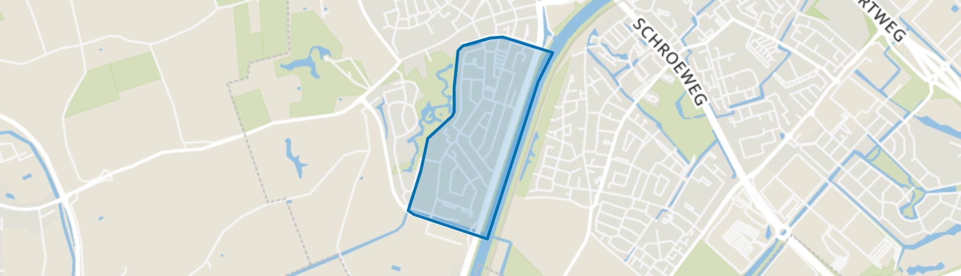 Stromenwijk, Middelburg map