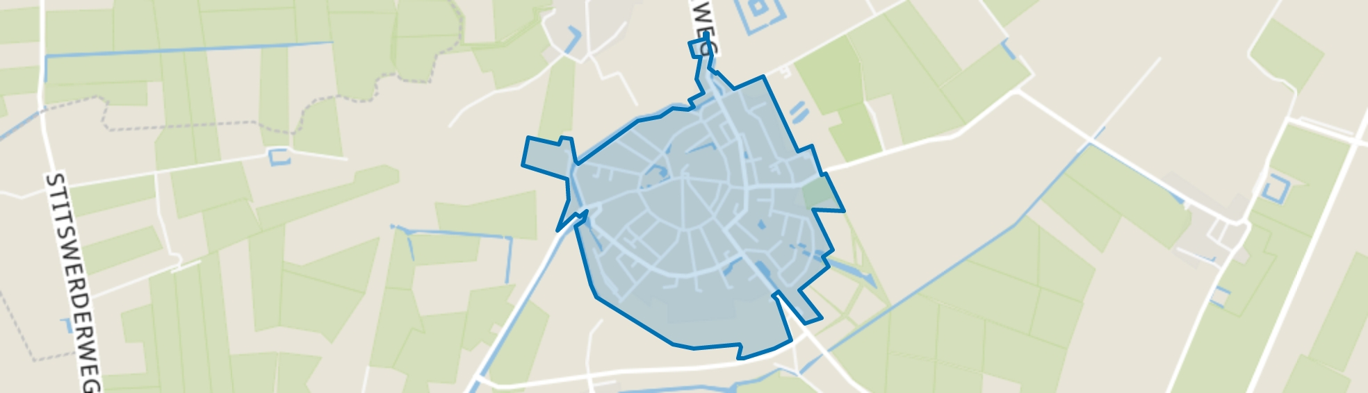 Middelstum, Middelstum map