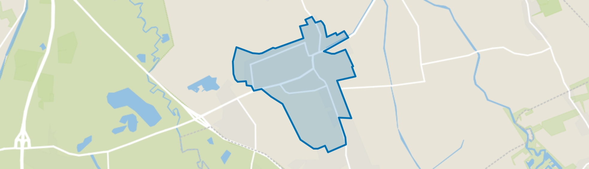 Zuidlaren, Midlaren map