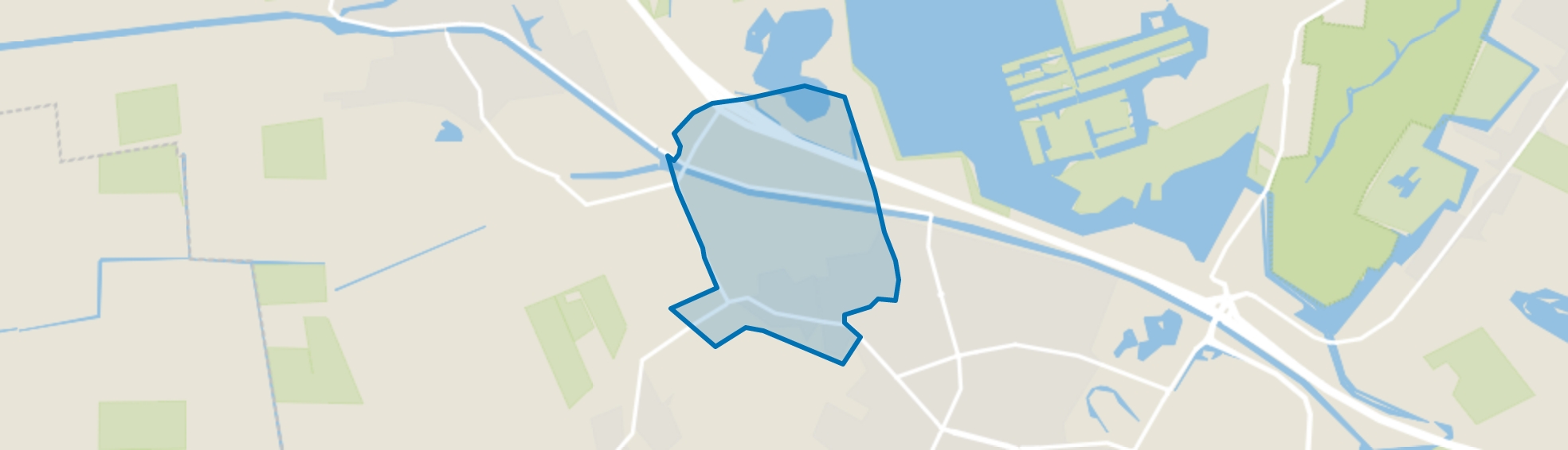 Heiligerlee, Midwolda map