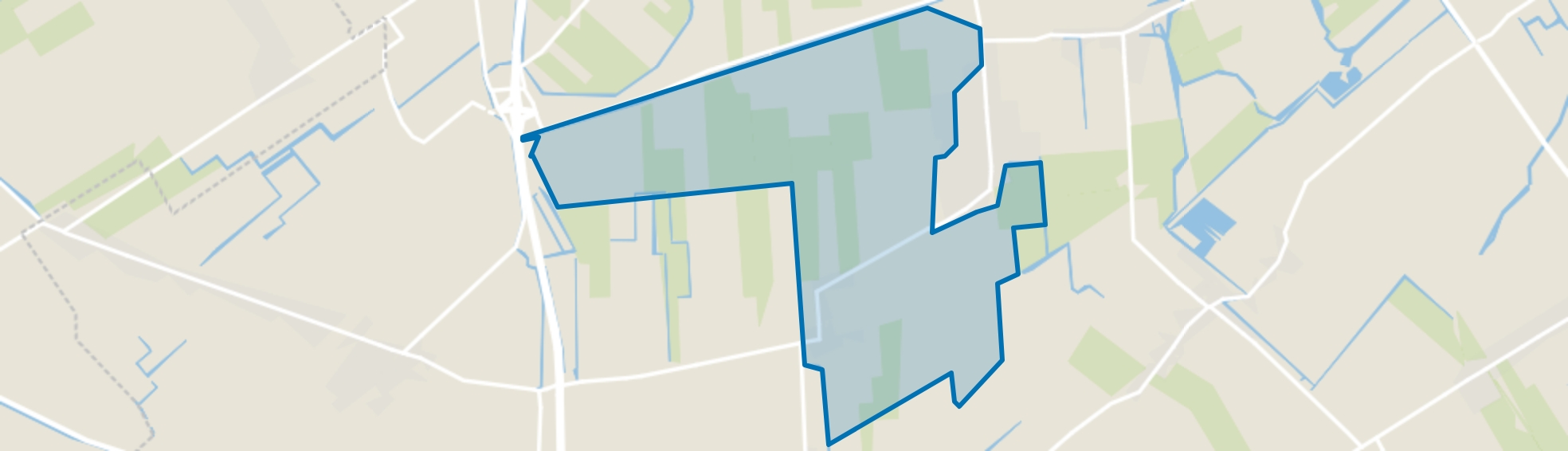 Midwoud Buitengebied, Midwoud map