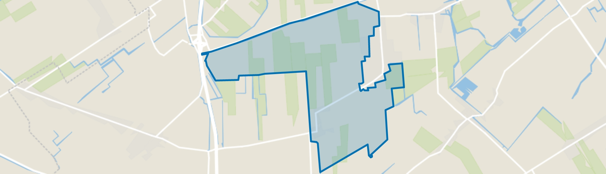 Midwoud Buitengebied, Midwoud map
