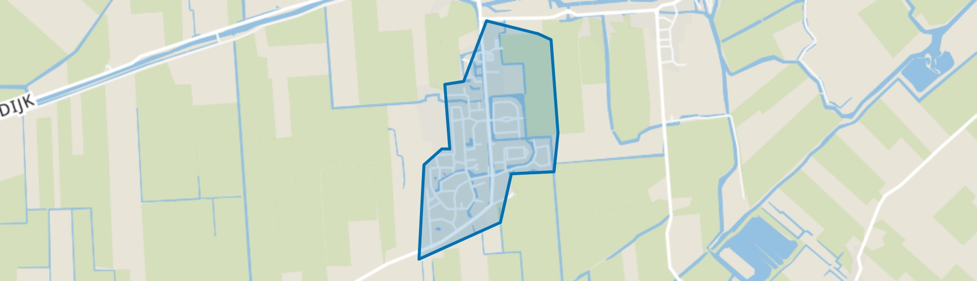 Midwoud Centrum, Midwoud map
